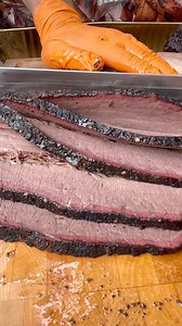 Thursday throwback to this SRF Wagyu brisket slicing! What do you think? 🐄 #Brisket #bbqbrisket #beefbrisket #smokedmeat #traegergrills #cookingathome #snakeriverfarms #videoreelsfbreels #thisjewcanque | This Jew Can Que