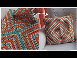 Make Your Own Cozy Pillow With Just Yarn and a Hook!