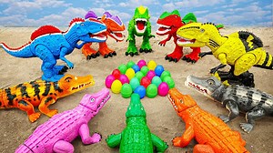 857K views · 12K reactions | Dinosaurs for kids | Godzilla Protects Crocodile Family From Dinosaurs | Kids Toy TV | Facebook