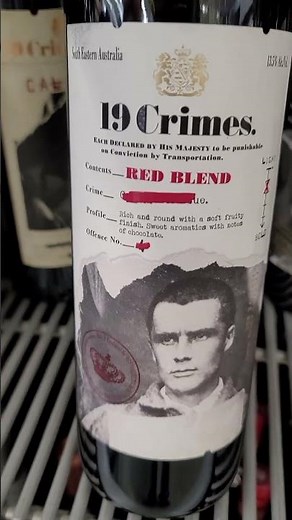 19 Crimes Wine In Bottles