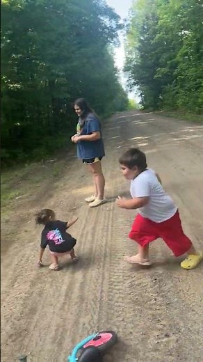 Kids Falls into Puddle of Mud - 1531276