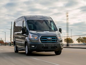 Electric Ford E-Transit arrives with 217-mile range