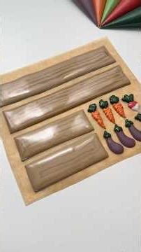 3D planter box cookie🥕🍆🫜 everything linked in my bio #cookiedecorating #oddlysatisfying #asmr