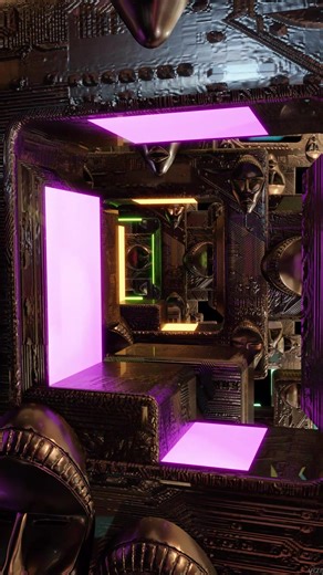 SatNov082025 Carousel #b3d #loop #gate #animation #3danimation | animation