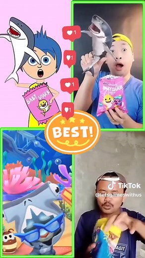 My Talking Tom Baby Shark Meme Compilation