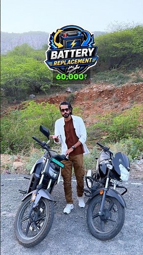 Electric vs Petrol Bike⚡️EV चलाना इतना सस्ता है😳 #abhishekmoto #shorts