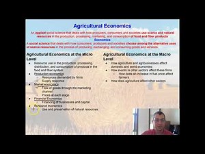 Intro to Agricultural Economics 1.8