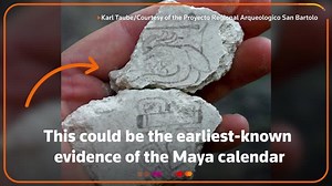 Earliest evidence of Maya calendar found inside Guatemalan pyramid