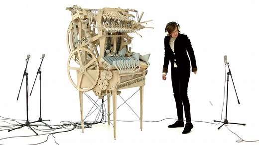 Wintergatan - Marble Machine (music instrument using 2000 marbles)