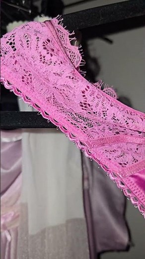 Beautiful in satin pink pantie