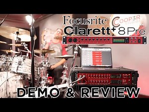 ‪@focusritenovation‬ Clarett+ Demo & Review (Best Mid Level Recording Interface)