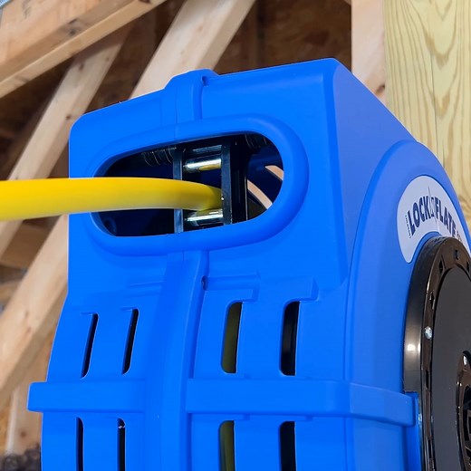 5.9K views · 27 reactions | The LockNFlate Retractable Air Hose Reel...