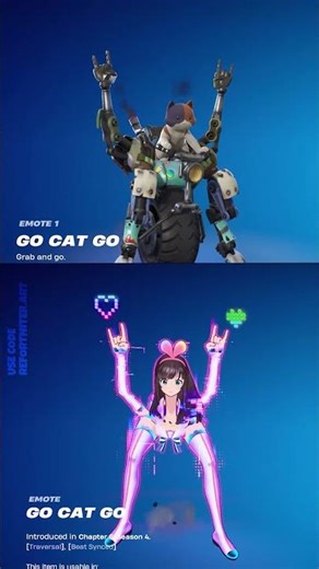 KizunaAI Built-In Emotes in Fortnite, part 1