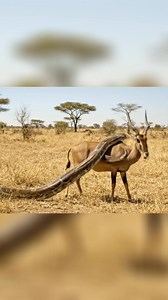 255K views · 2.2K reactions | Witness the drama unfold in the savanna and grassy fields as various animals interact. A python, an antelope, a snake, and an ape-like man star in a story of action and struggle. Nature's raw beauty on display. #Savanna #Animals #Wildlife #Python #Antelope | Sapien Cinema | Facebook