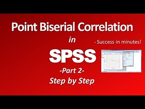 Point Biserial Correlation in SPSS (Part 2)