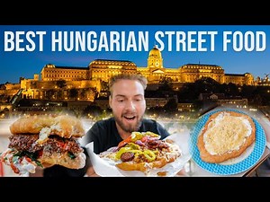 BEST Hungarian Street Food - ULTIMATE LANGOS Tour in Budapest