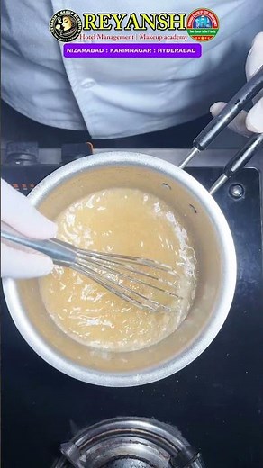 Our RCHM students mastering the art of classic Velouté Sauce in their kitchen practical 🍲👨‍🍳
