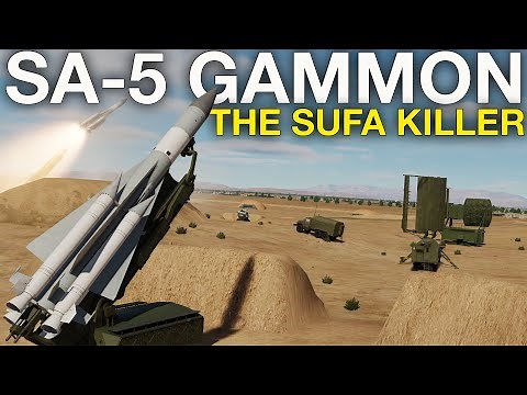 DCS NEW SA-5 Gammon SAM & Israeli Style SEAD Tactics!