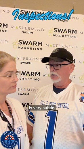 🐜 Tips & Tricks Thursday with Bill! 🐜 Protect your Arizona home from termites with this essential tip: Get a yearly inspection from an expert who truly understands Arizona's unique termite challenges! Bill shares why annual termite inspections are crucial for homeowners in the Phoenix area and throughout Arizona. Don't wait until you see damage—prevention is key! 🏠✨ Huge shoutout to Swarm Pest Control Marketing for hosting us at their incredible in-person mastermind event in Tucson, Arizona!