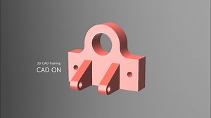 Clevis Mount Bracket STL & 2D Drawing (Fusion 360) – 3D Tutorial 55 | 分かりやすい3Dモデリングサイト CAD ON