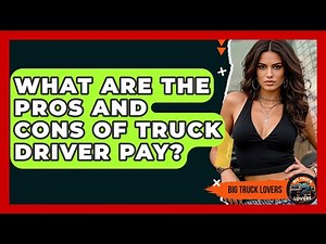 What Are The Pros And Cons Of Truck Driver Pay? - Big Truck Lovers