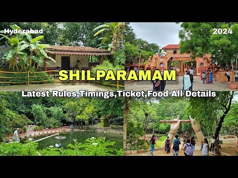 Shilparamam Tour Plan Hyderabad || Latest Rules,Timings,Ticket,Food,Boat All Details || Telangana