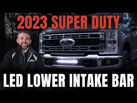 2023 Super Duty 90w CREE LED Light Bar Installation (From F150LEDs.com)