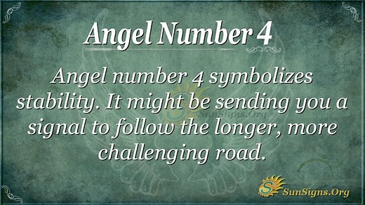 Angel Number 4 Meaning - What Nobody Is Telling About It?