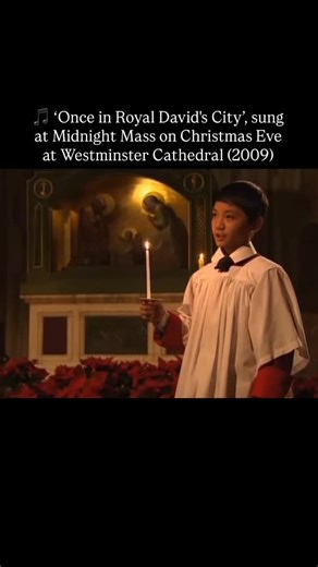 Chants Daily on Instagram: "The choir of Westminster Cathedral opens Midnight Mass on the night of Christmas Eve with the traditional carol ‘Once In Royal David’s City’, composed by Henry John Gauntlett. Once in royal David’s city Stood a lowly cattle shed, Where a mother laid her baby In a manger for his bed: Mary was that Mother mild, Jesus Christ her little Child. He came down to earth from heaven Who is God and Lord of all, And his shelter was a stable, And his cradle was a stall: With the p