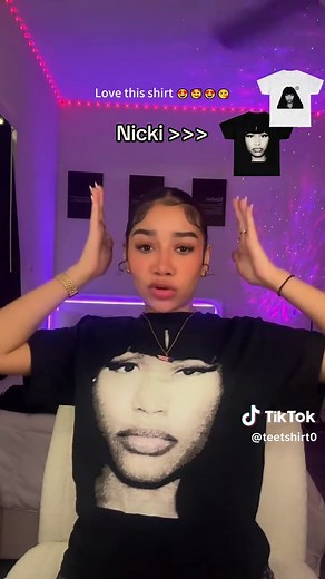Love this shirt 😍🥰😍😘 #nickiminaj #vintage #tshirt #musthave #great #quality #nicki #girls #clothing #fyp