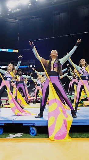 Button up your week with a moment from our 2023 encore run. Be a Blue Devil in 2026: www.bluedevils.org #bluedevils #dci2026 | Blue Devils Drum & Bugle Corps