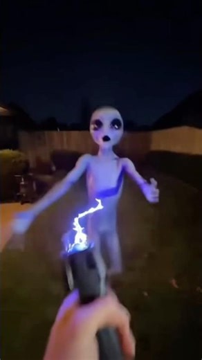 Backyard Alien Encounter Goes WRONG!! #alien #aliens #ufo #ufos #backyard