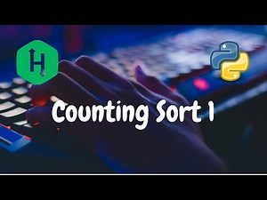 157 - Counting Sort 1 | Sorting | Hackerrank Solution | Python