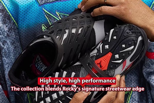 Rapper ASAP Rocky launches his recent collaboration with PUMA