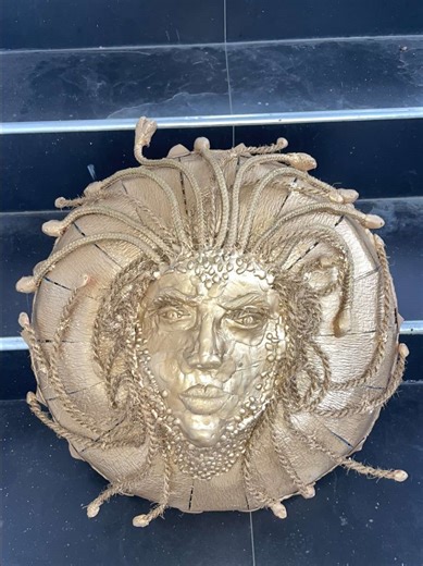 Medusa shield tutorial 🐍 🛡️ #medusa #shield #cosplay #diy