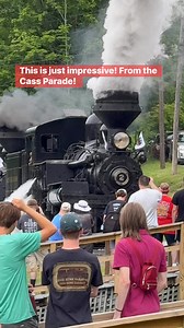 This is just impressive! From the Cass Parade! #locomotive #steamlocomotive | Big Trains