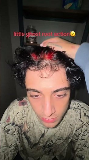 ghost root 🔛🔝#ghost_root #ghost #root #tutorial #viral #fyp #hair #style #2025 #tiktok #red
