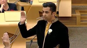 287K views · 2.9K shares | Wearing a kilt, Muslim Scottish MP Humza Yousaf takes oath in Urdu: dawn.com/news/1258315/ | Dawn.com | Facebook