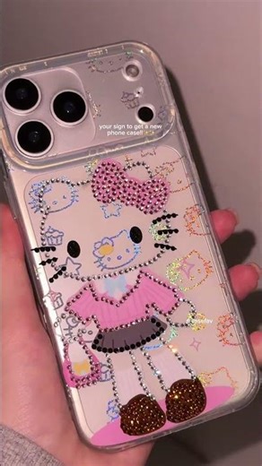 Obsessed with this hello kitty phone case!!😍😍 #hellokitty #phonecase
