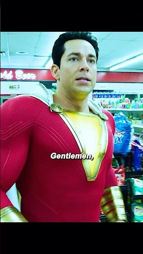 #movie #film "Shazam vs Supermarket Robbers! 💥 Bulletproof Superhero Saves the Day | SHAZAM! (2019)