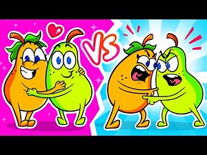 Sibling Rivalry Showdown! 🍐🍐 | Struggles Only Siblings Will Understand