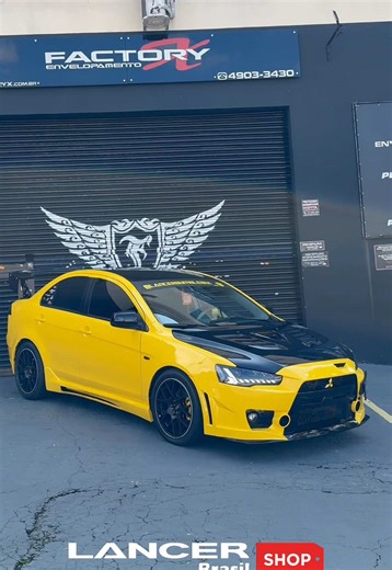 Lancer com Bodykit Evo FQ-400: Acessórios Imperdíveis