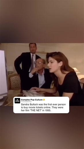 First Online Movie Ticket Purchase: The Net 1995