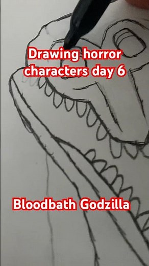 Drawing analog horror characters day 6
