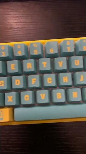 K1 SpongeBob keyboard from ghost keyboards