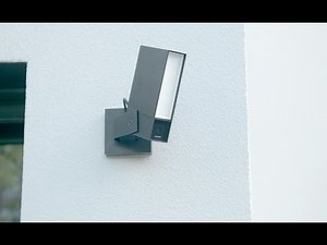 Installatie van Netatmo Presence d.m.v. het vervangen van een bestaande buitenverlichting