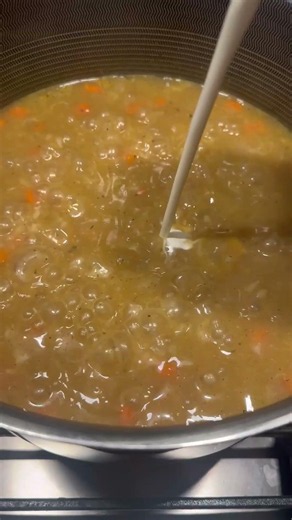 Creamy Chicken n’ Rice soup is PERFECT for any day!