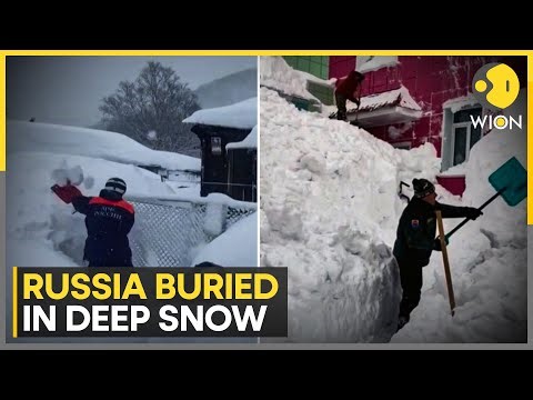 Russia's Far East Buried Under Heaviest Snowfall In Six Decades | WION