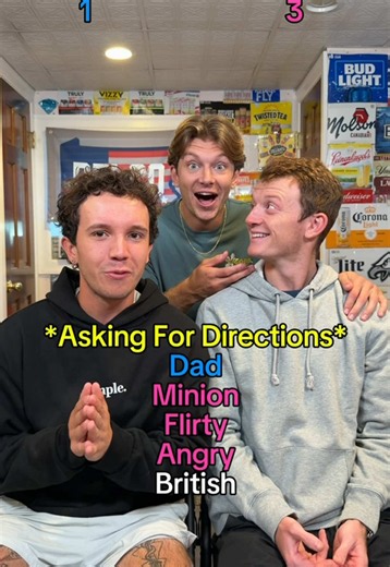 Asking for Directions: British Wait Reaction Comedy