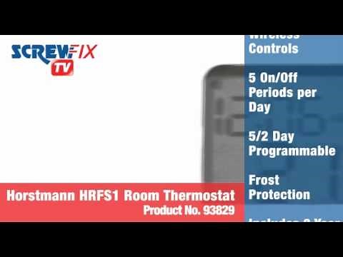 Screwfix Horstmann HRFS1 Programmable Room Thermostat